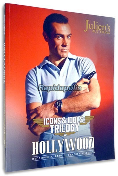 HOLLYWOOD ICONS & IDOLS Color Catalog ~ 286 p. ~ 2020 Julien’s Auctions 007 PP