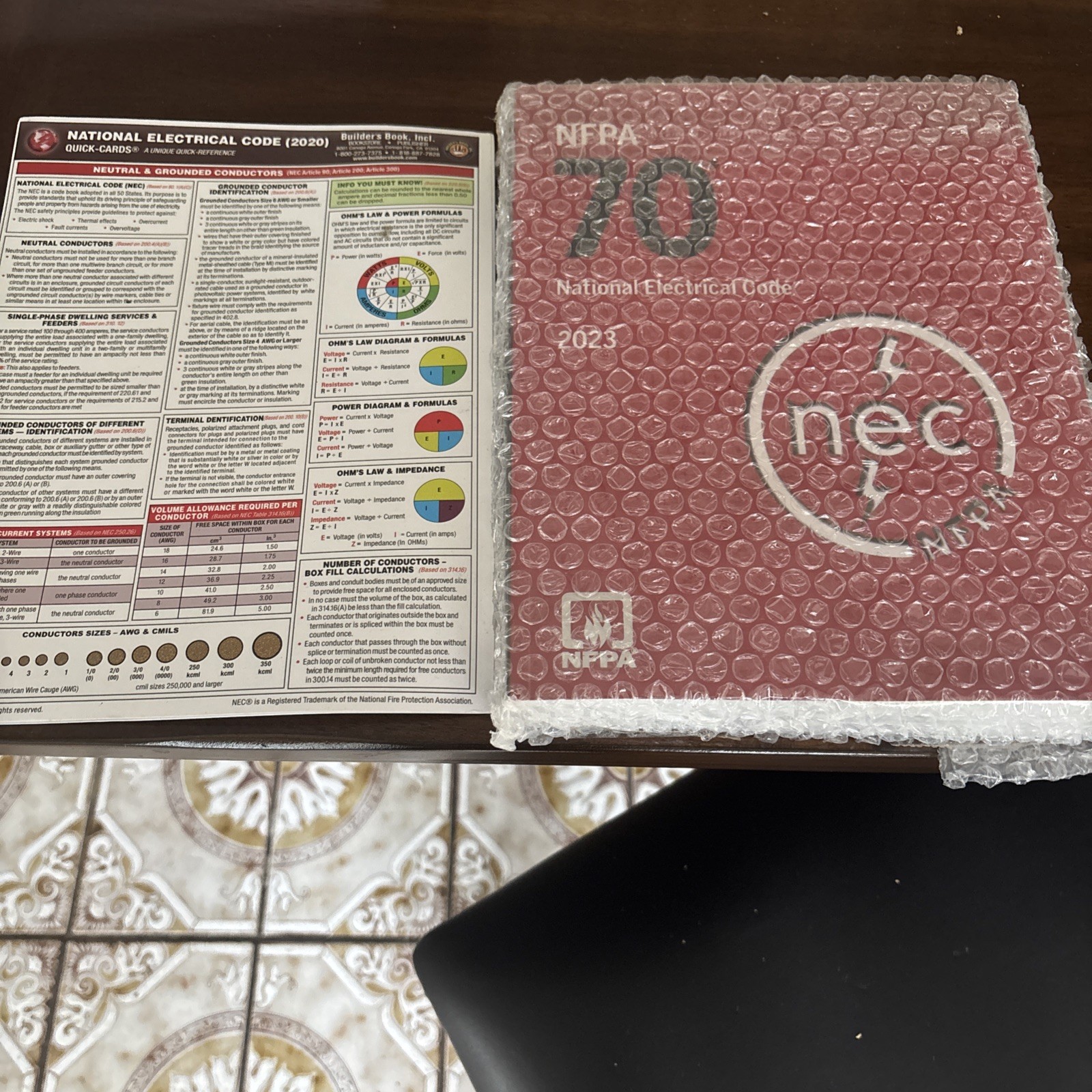 NFPA NEC 70 National Electrical Code 2023 Edition with Tabs Paperback Perfect