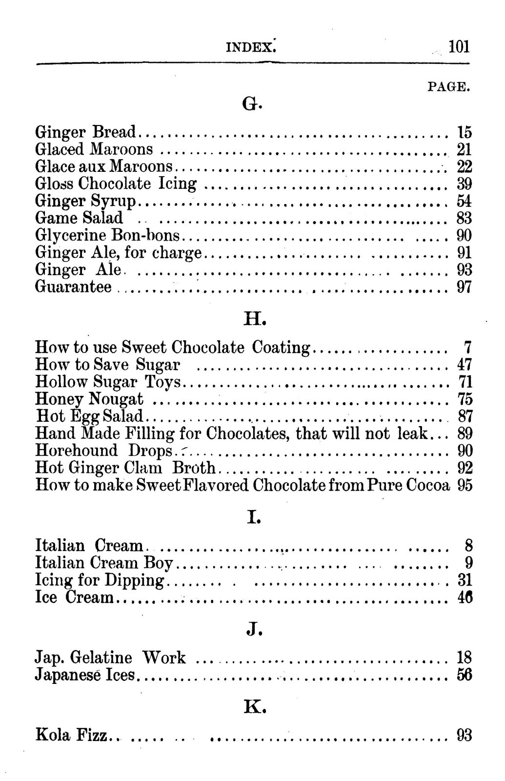 1904 Practical Guide To Candy Making And Soda Dispensing Cook Book 104 Pages