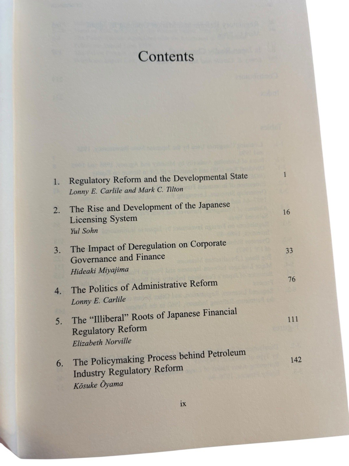 Is Japan Really Changing Its Ways? Lonny E Carlile Mark C. Tilton