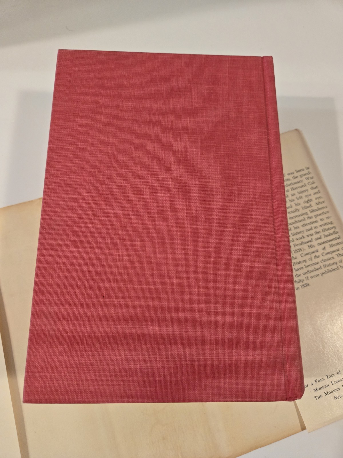 Modern Library: History of Conquest of Mexico & Peru by William H. Prescott HCDJ