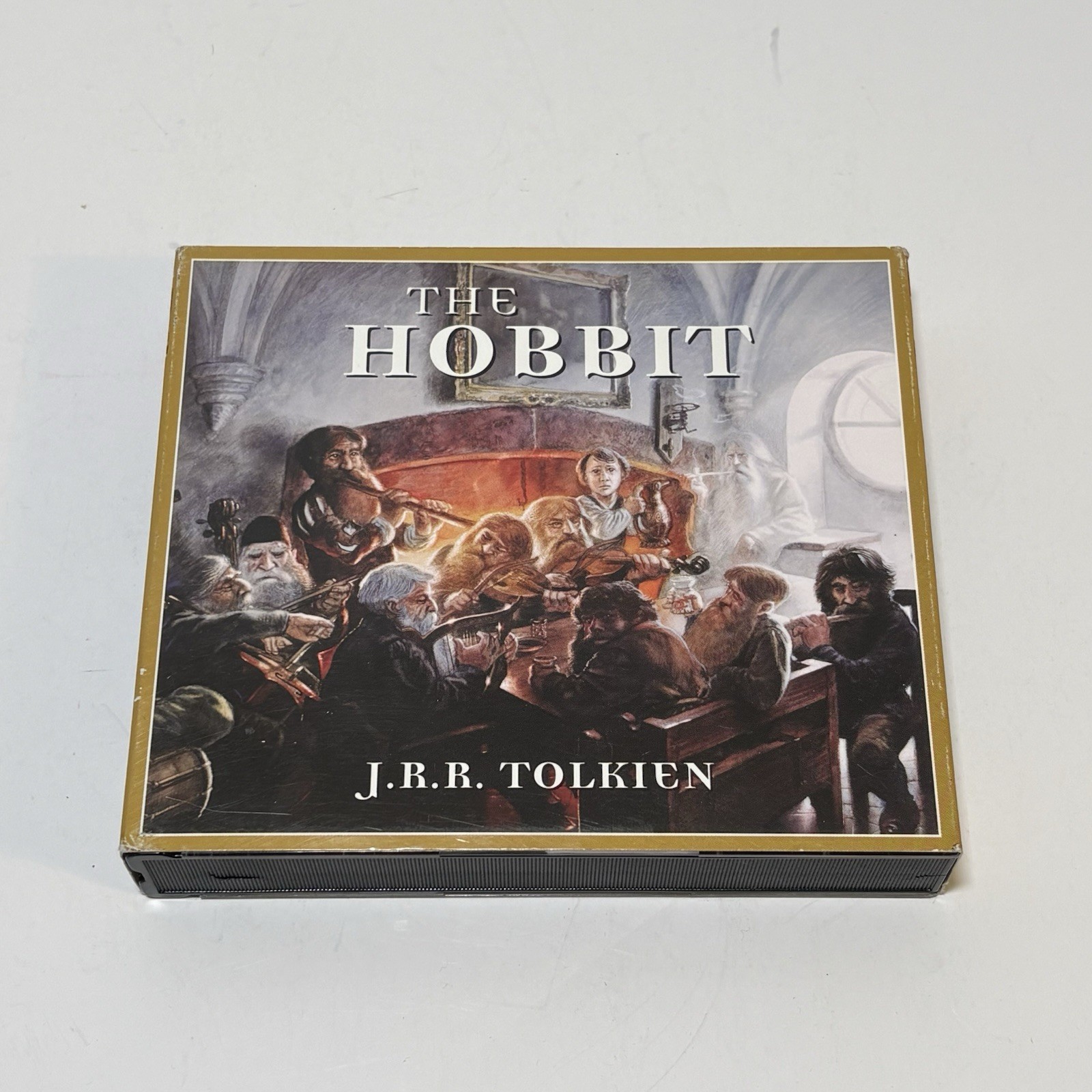 2001 The Hobbit J.R.R. Tolkien 4 CD Audiobook Highbridge Collection 4.25 hrs