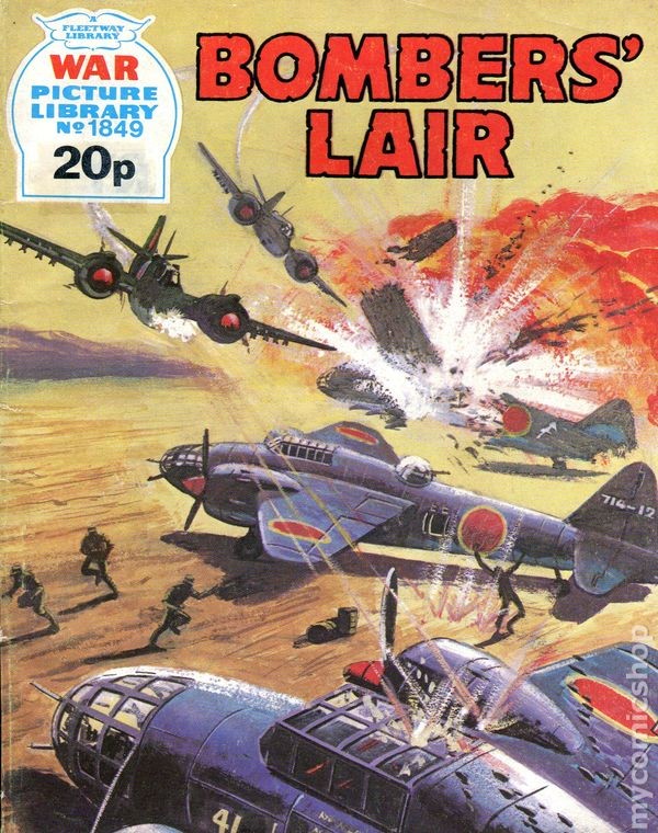 War Picture Library 1st Series #1849 GD/VG 3.0 1981 Stock Image Low Grade