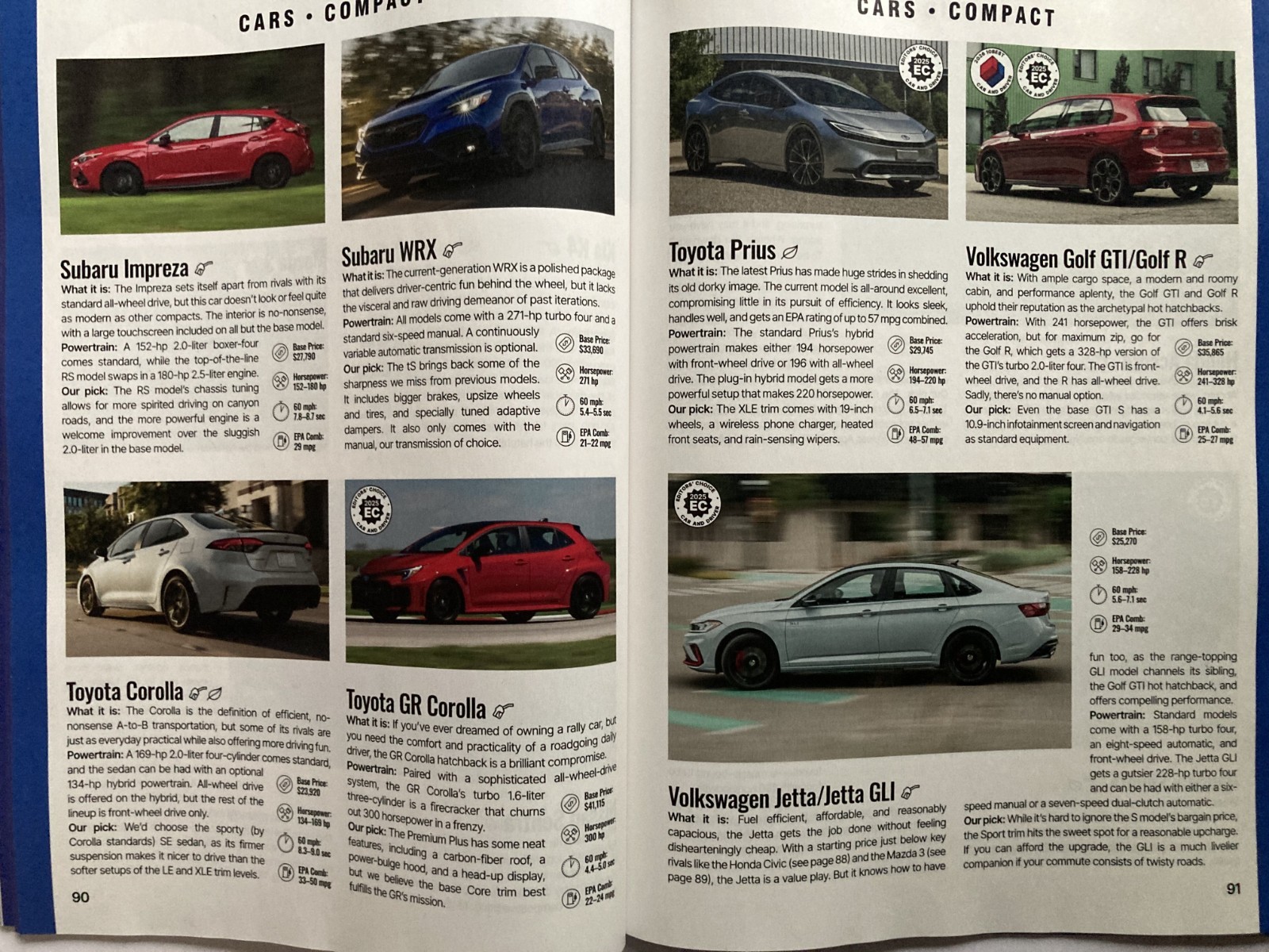 2026 CAR & DRIVER NEW CAR & TRUCK BUYER&rsquo;S GUIDE Magazine UNBIASED REVIEWS / New