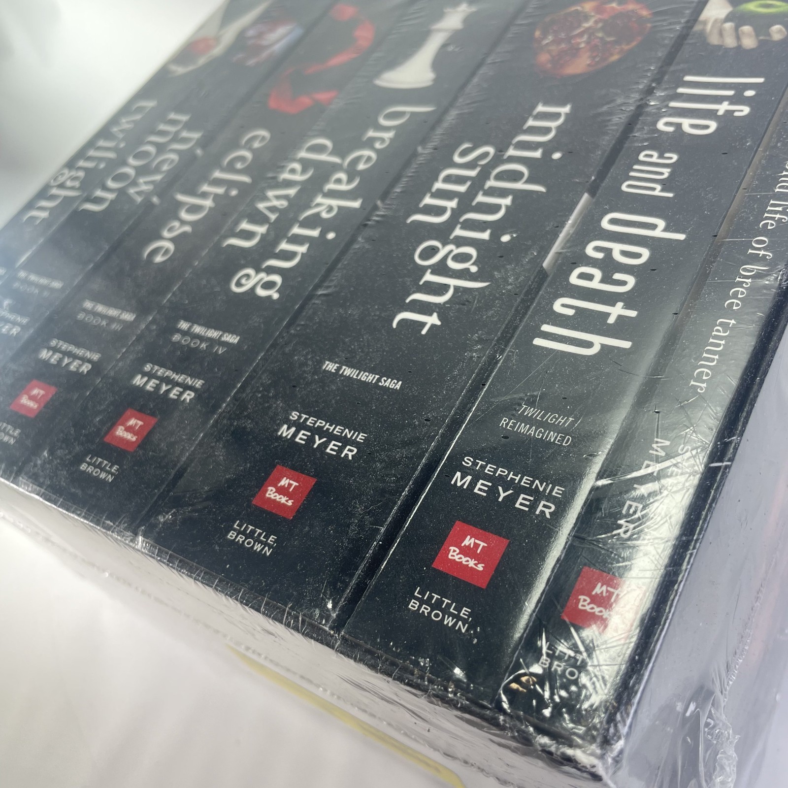 Stephenie Meyer The Complete Twilight Saga Edward Jacob Collector Set 7 Books