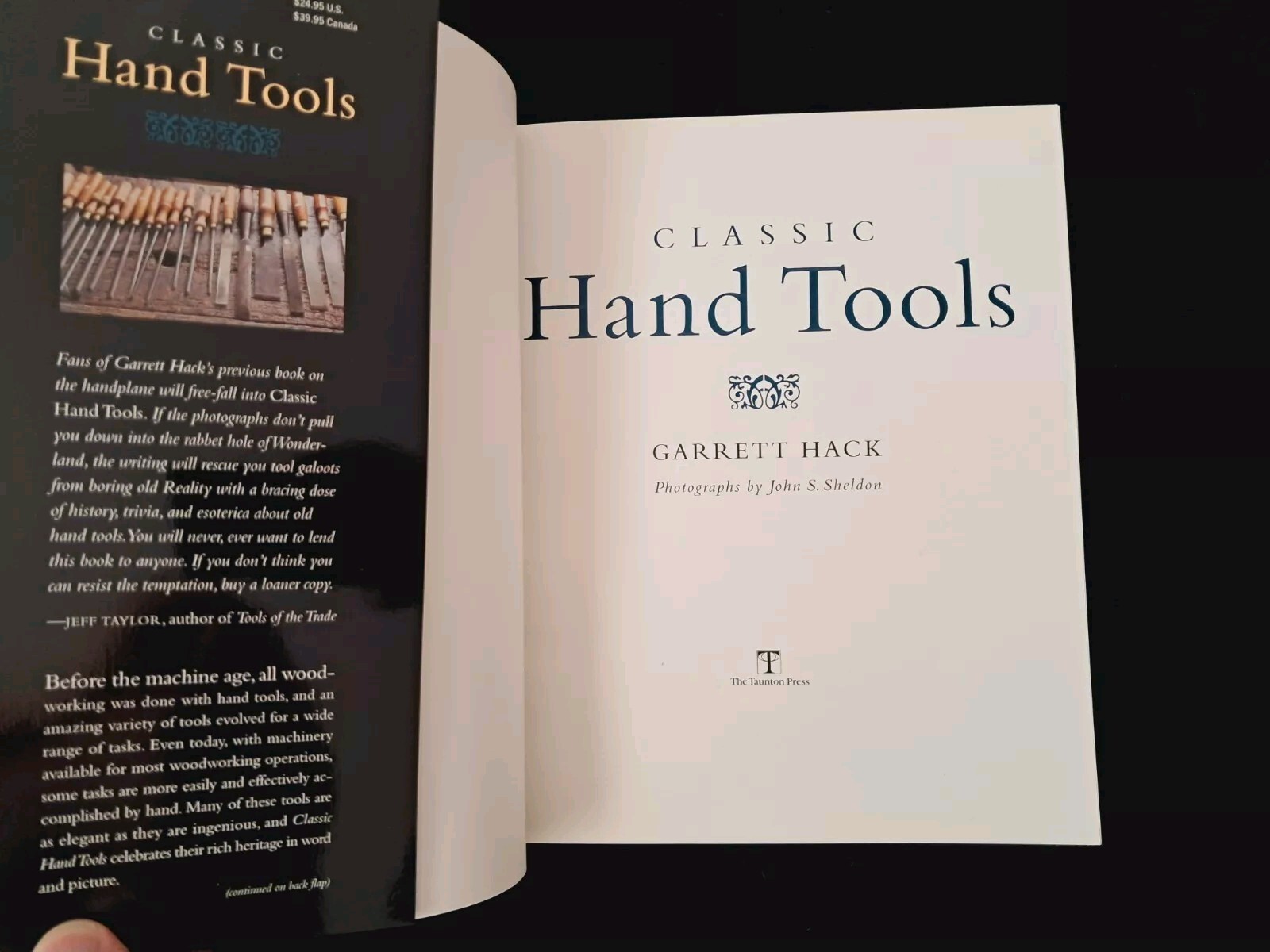 Classic Hand Tools by Garrett Hack Excellent Condition