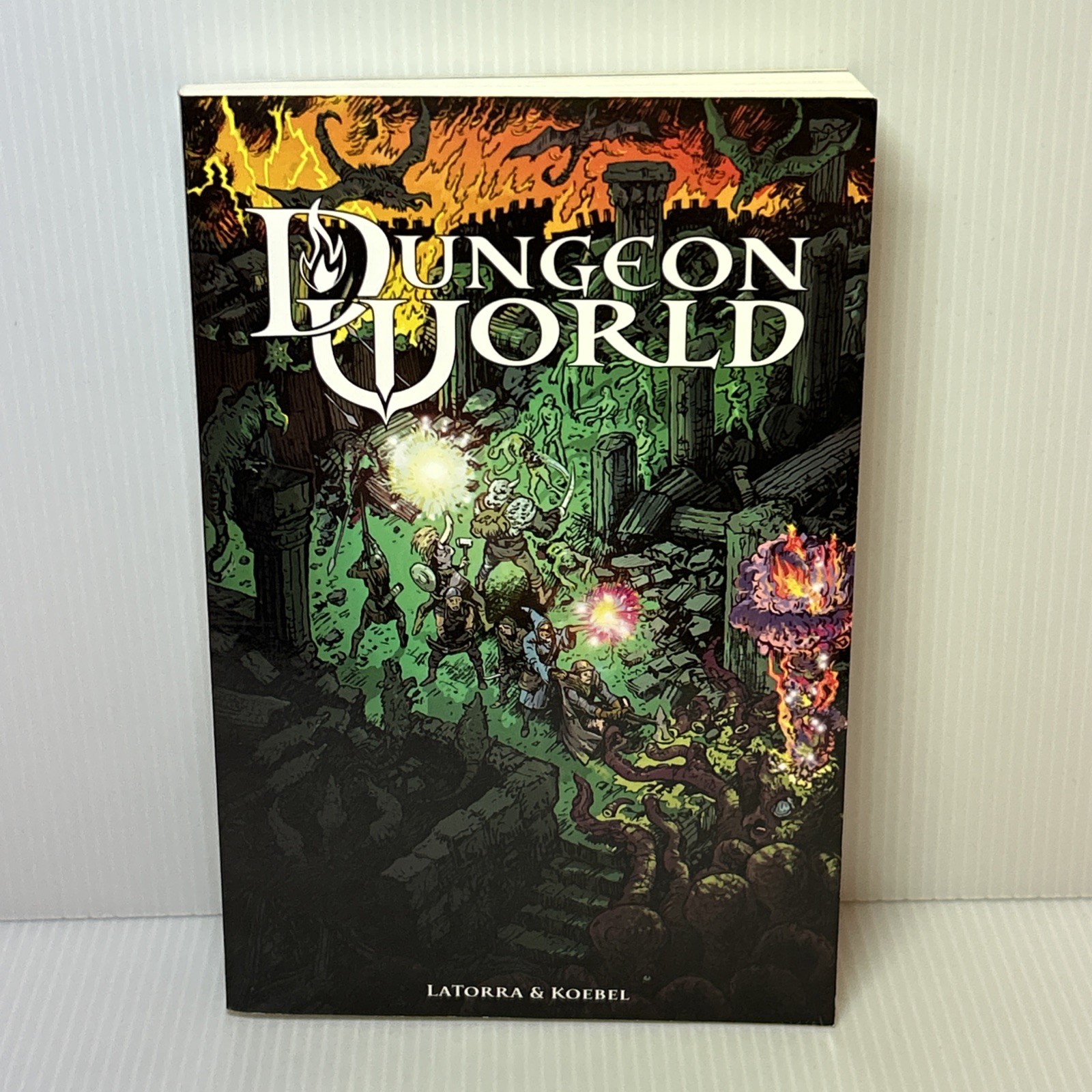 Dungeon World by Sage LaTorra & Adam Koebel (2014, 1st Edition 4th Printing) RPG