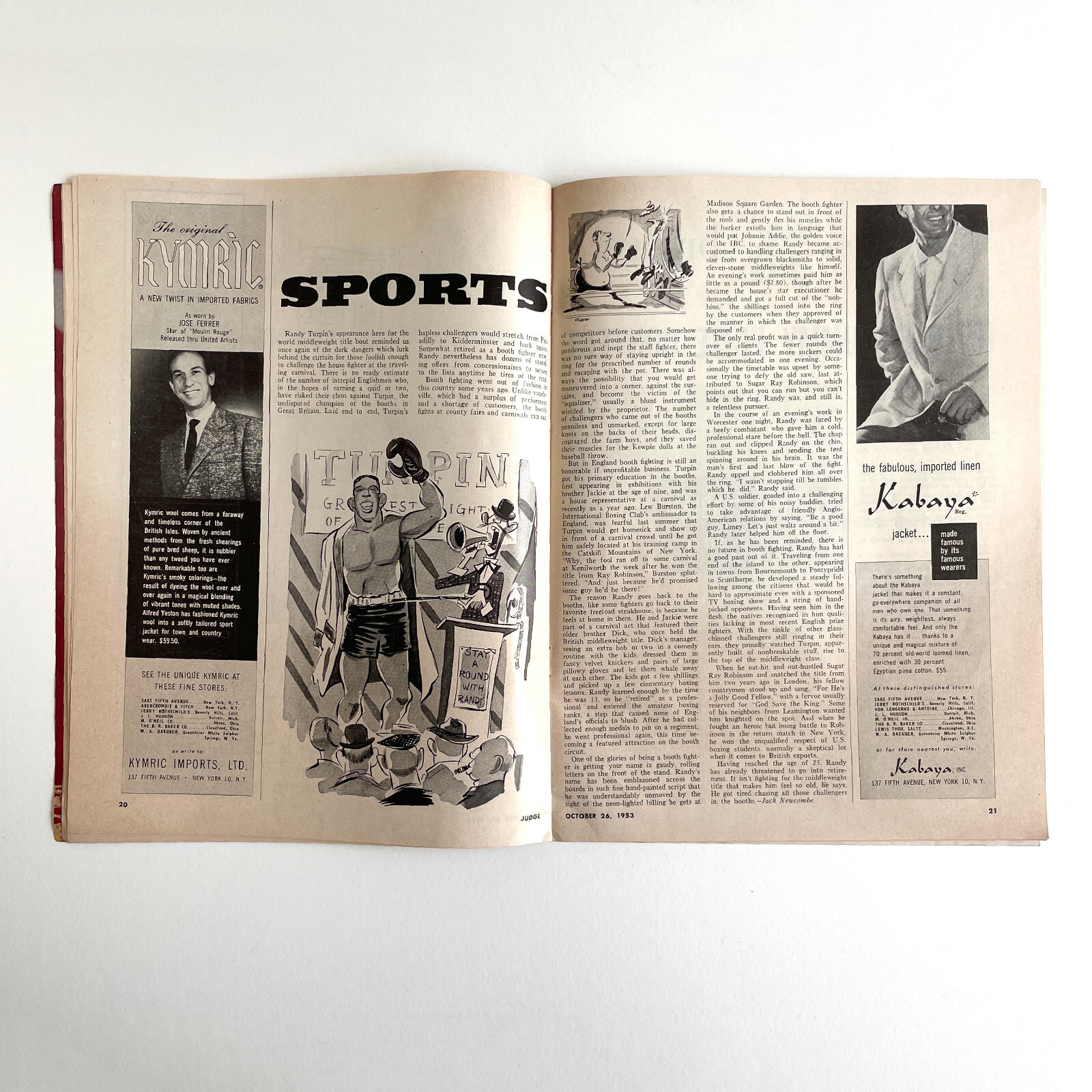 1953 Judge Magazine • Volume 1 / No. 1 Issue • Satire And Humor Weekly