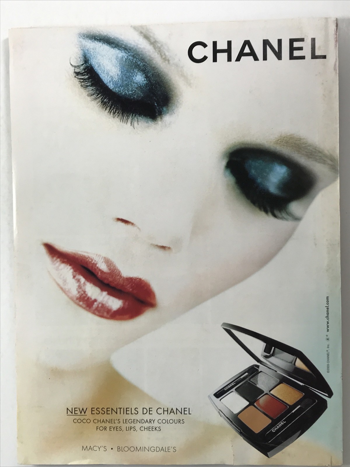 GLAMOUR magazine February 2003-Fashion makeup hair His Turn-Ons, Jennifer Garner