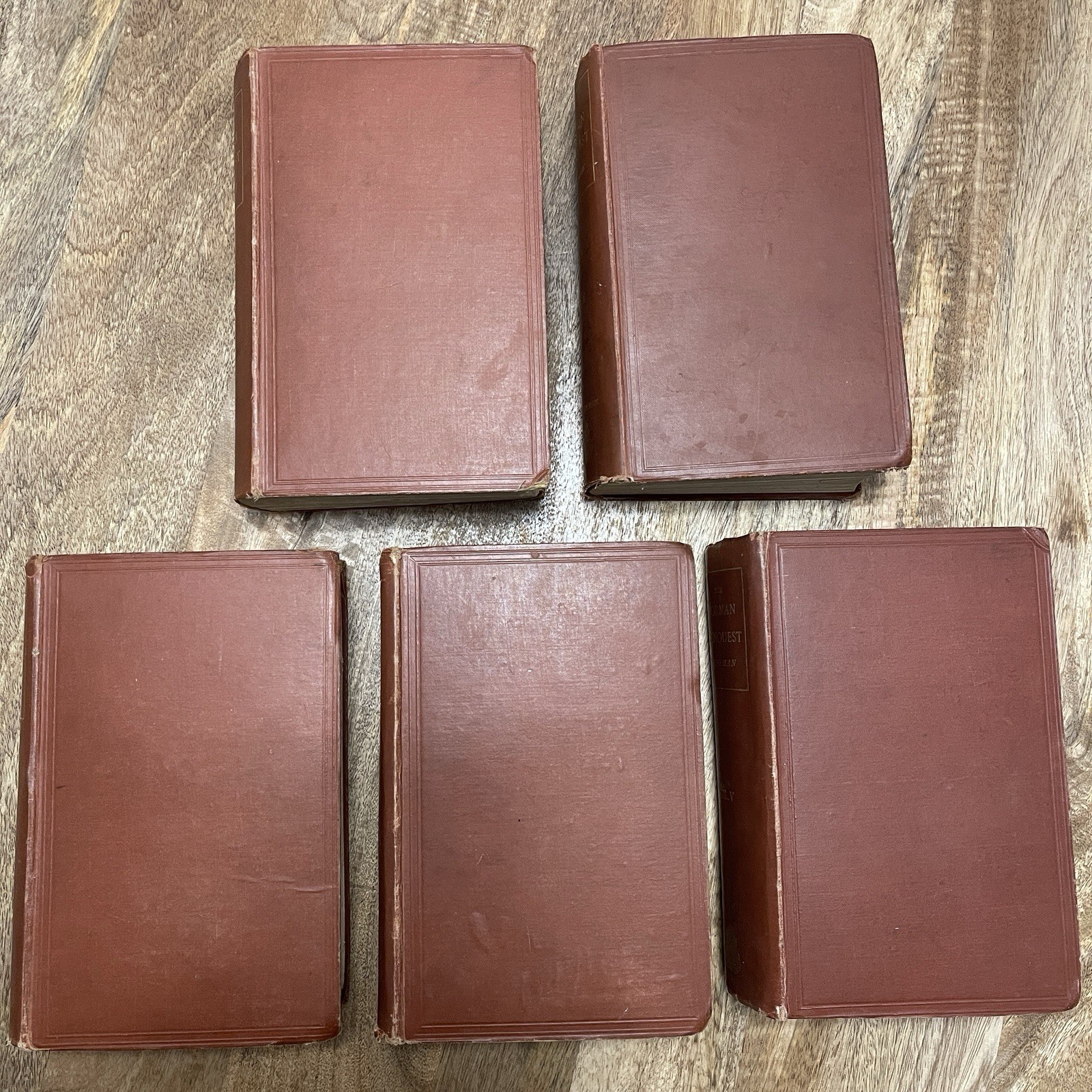 History of the Norman Conquest of England 5 Vol Set Freeman 1870 2nd Ed HC
