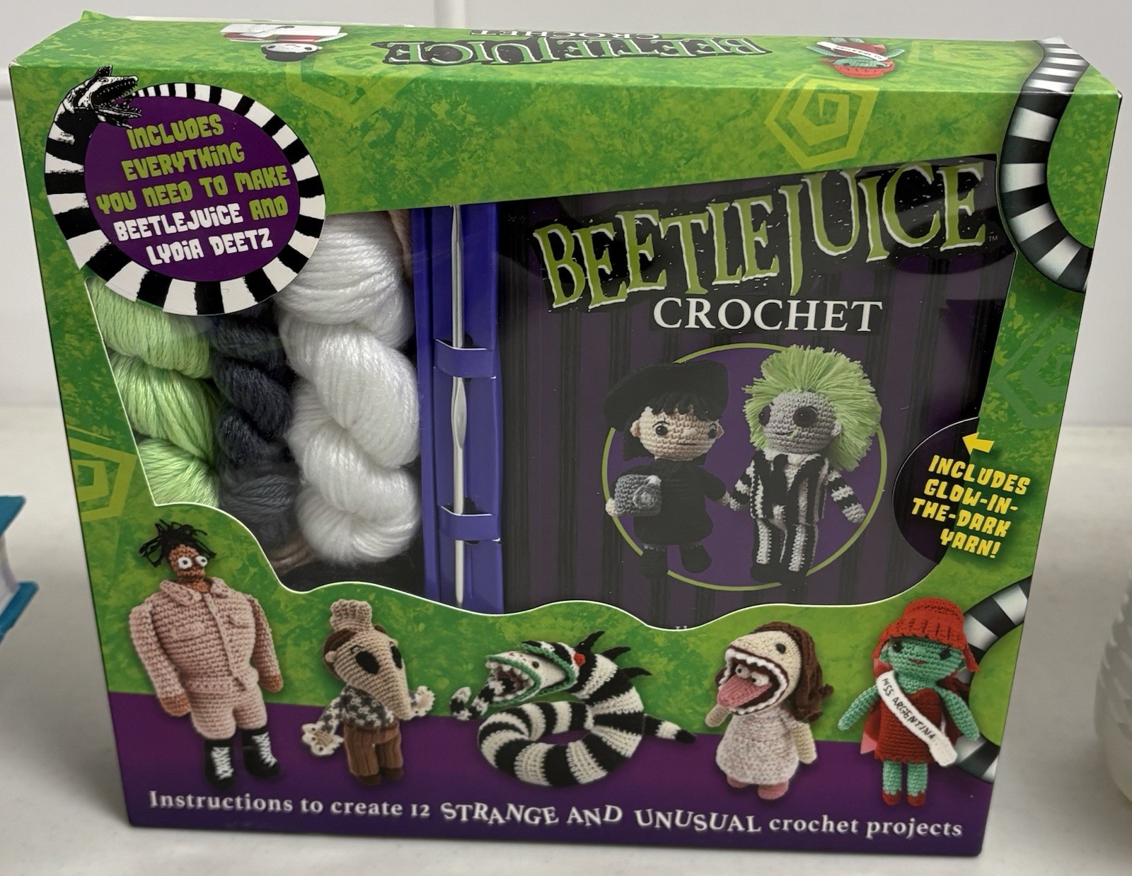 Beetlejuice Crochet 12 Strange and Unusual crochet projects LIKE NEW