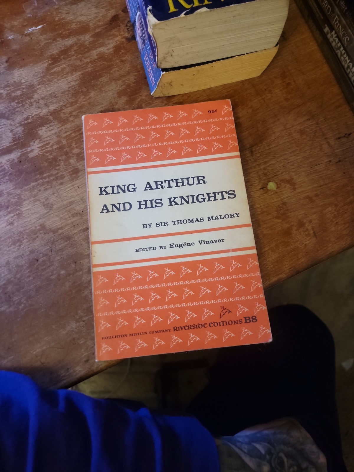 King Arthur and His Knights by Sir Thomas Malory, paperback 1956