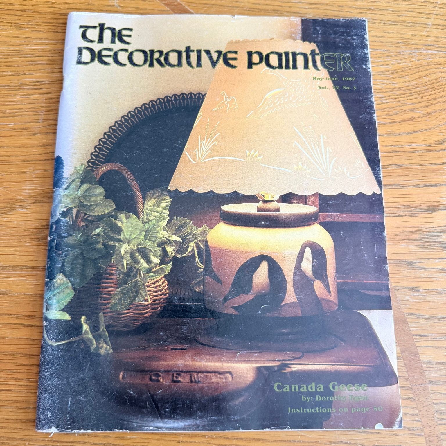 The Decorative Painter May-June 1987 Vol XV No 3 Craft Art Magazine