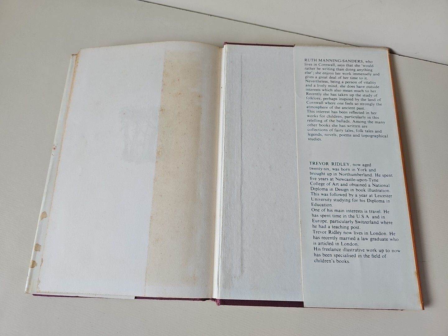 Stories From The English & Scottish Ballads R Manning-Sanders 1968 Ex Library