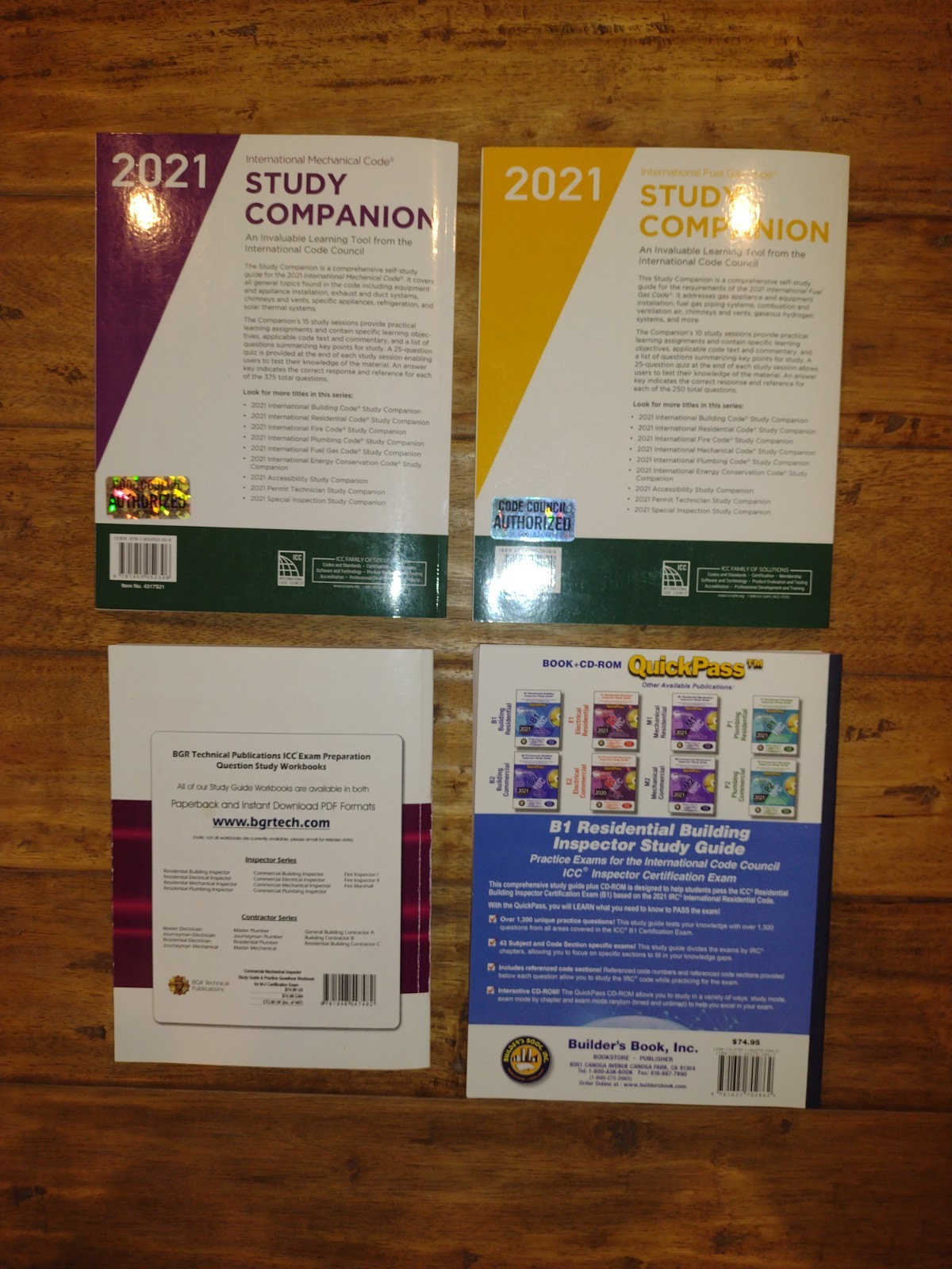 2021 International Mechanical and Fuel Gas Code Study Companion by ICC