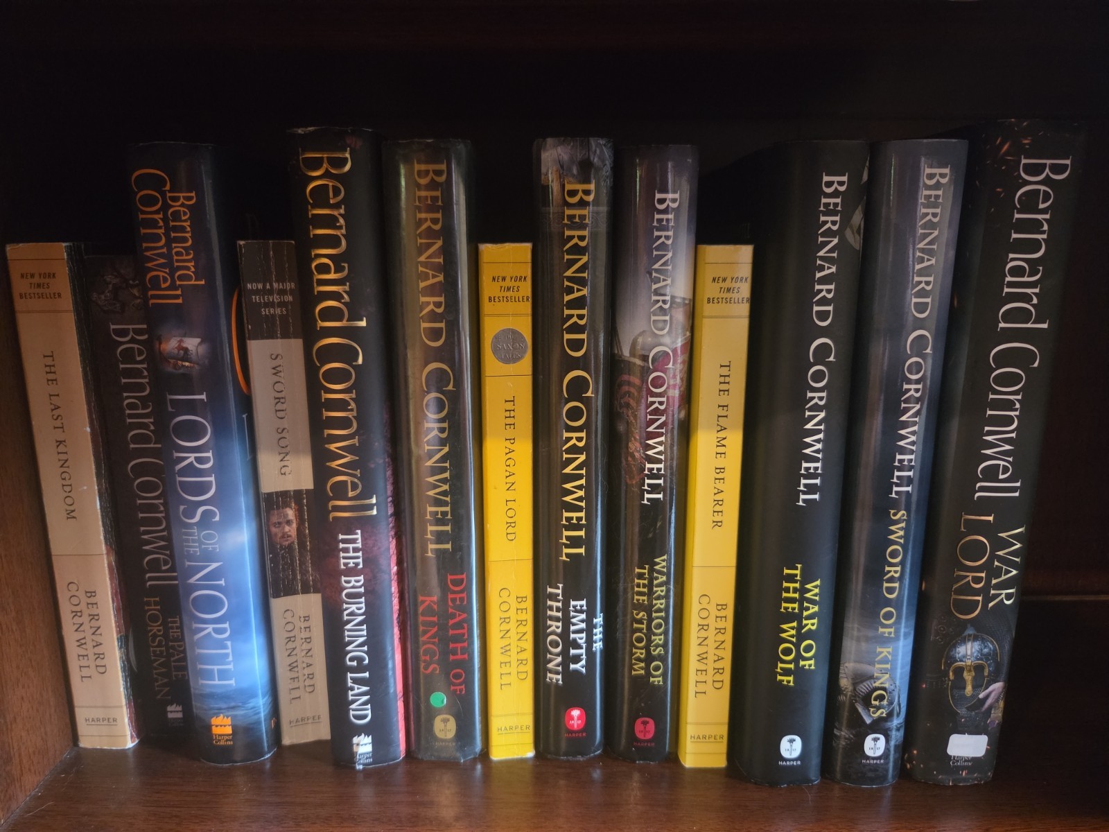 The Last Kingdom Series 13 Books Collection Set by Bernard Cornwell 8 HC & 5 PB