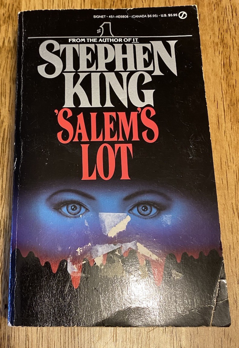 Salem&rsquo;s Lot Stephen King 1976 Signet PB 1st Edition Late Printing Vampire Horror