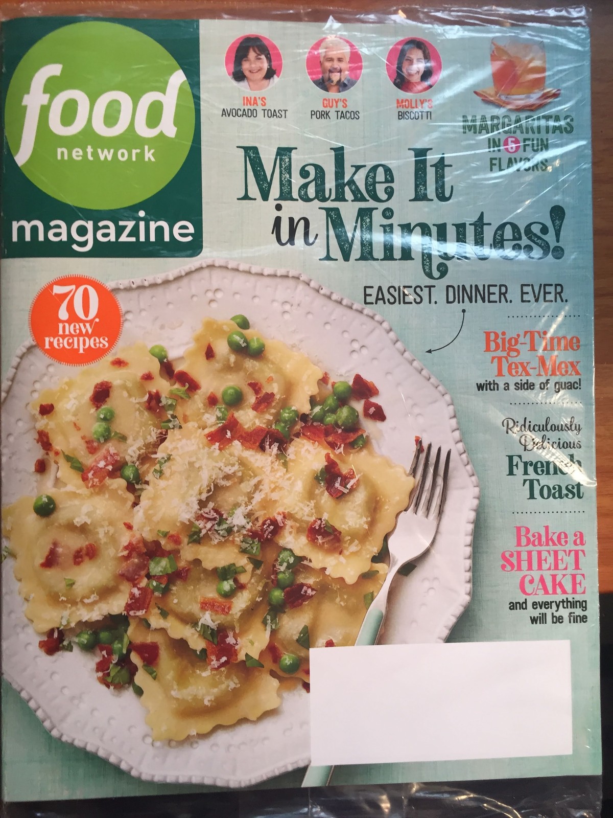 Food Network Magazine NEW May 2020 Make it 10 minutes