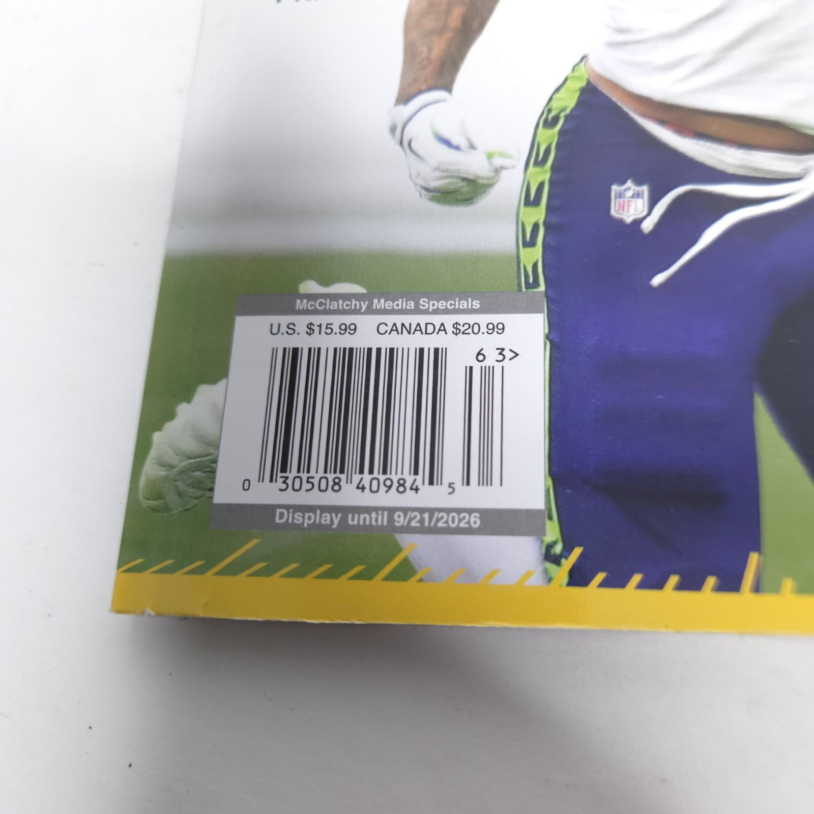 Athlon Sports 2026 Fantasy Football Draft Day Guide Magazine Jaxon Seahawks
