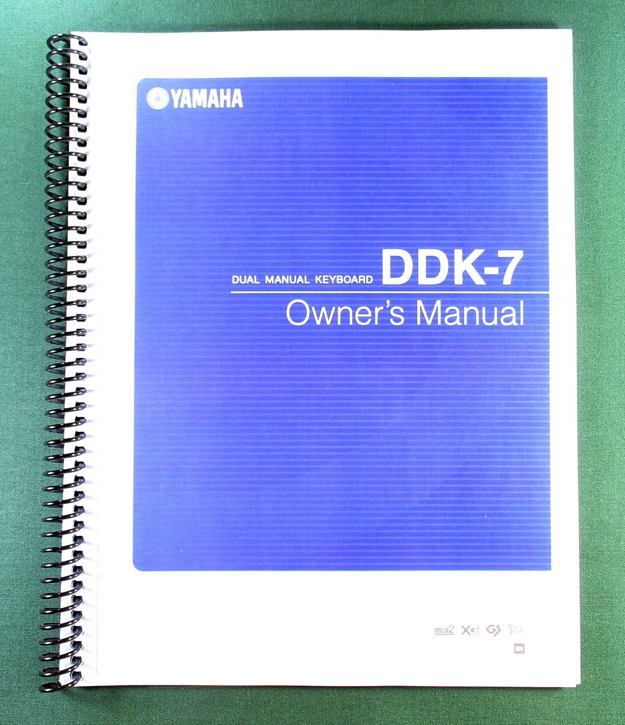Yamaha DDK-7 Instruction Manual: 272 Pages & Protective Covers!