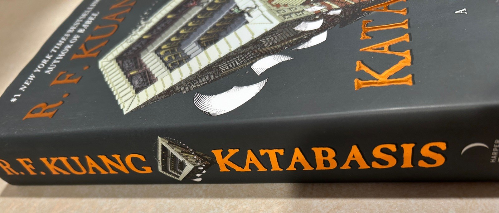Katabasis Deluxe Limited Edition Sprayed Edges Hardcover R. F. Kuang Like New