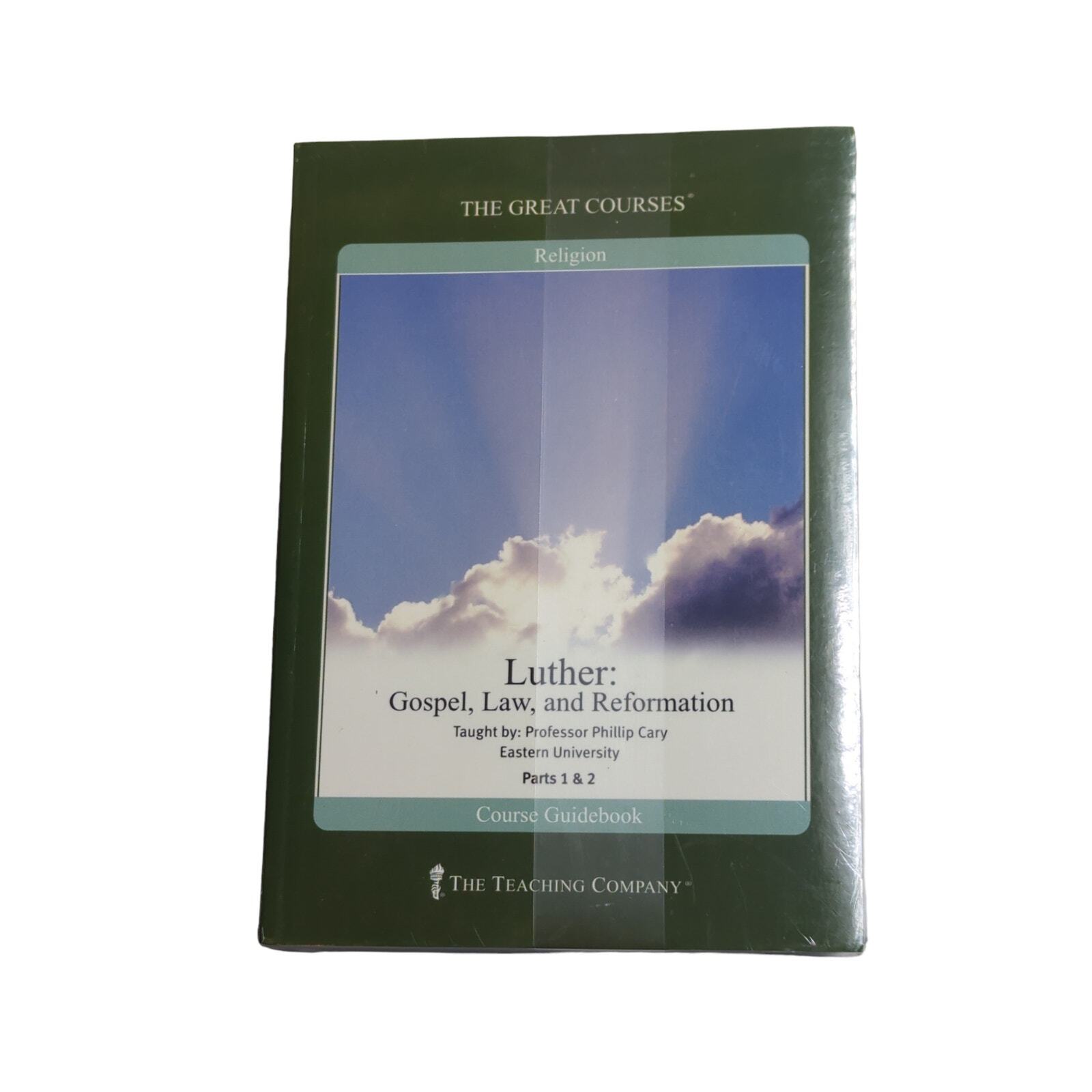 Teaching Company Luther: Gospel, Law and Reformation Set Parts 1&2(DVD&rsquo;S + Book)