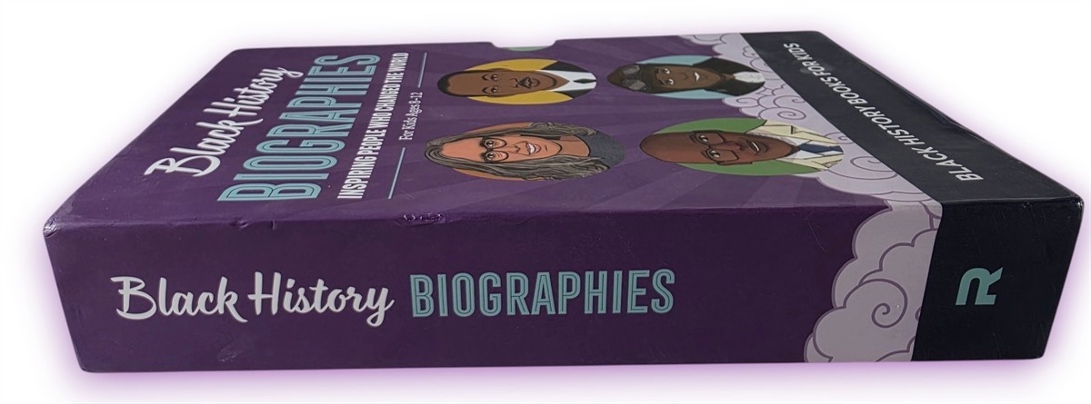Black History Biographies 4 Book Box Set Inspiring People for Kids Ages 8-12