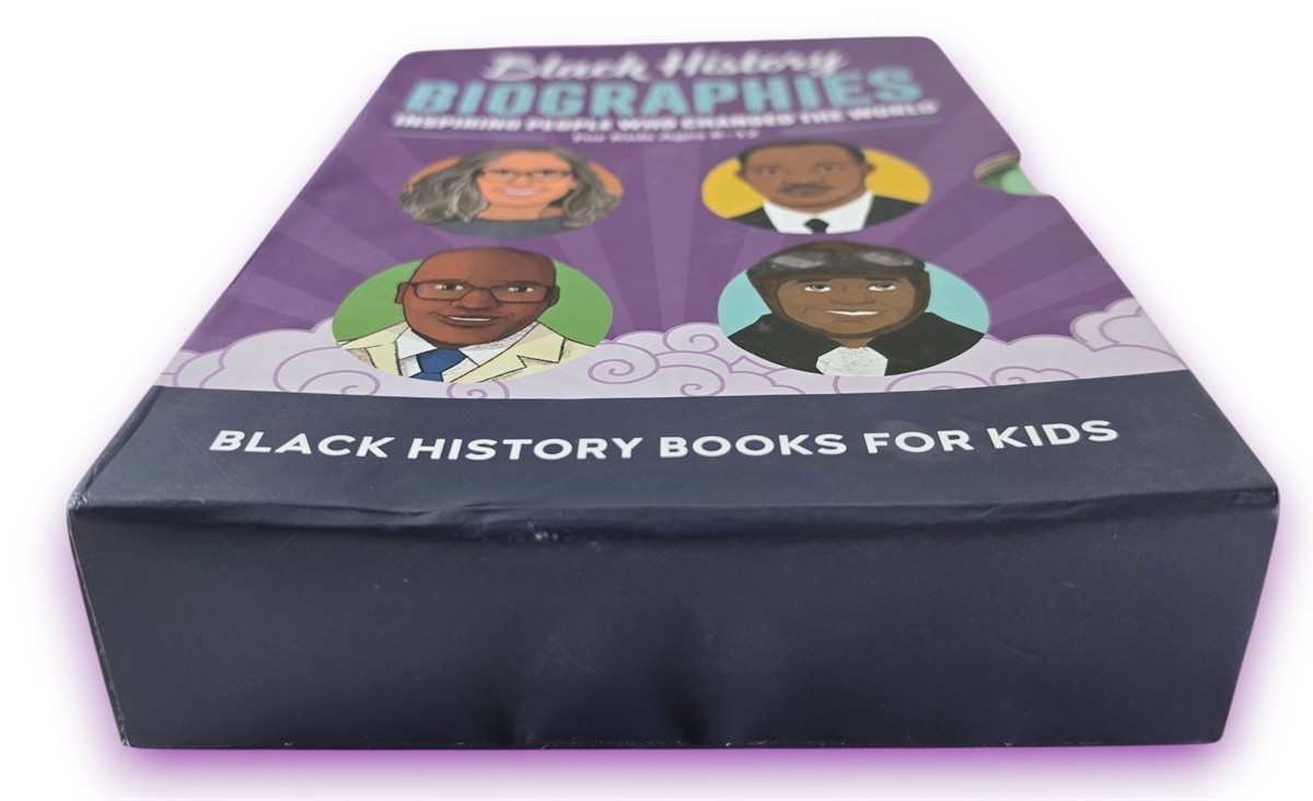 Black History Biographies 4 Book Box Set Inspiring People for Kids Ages 8-12