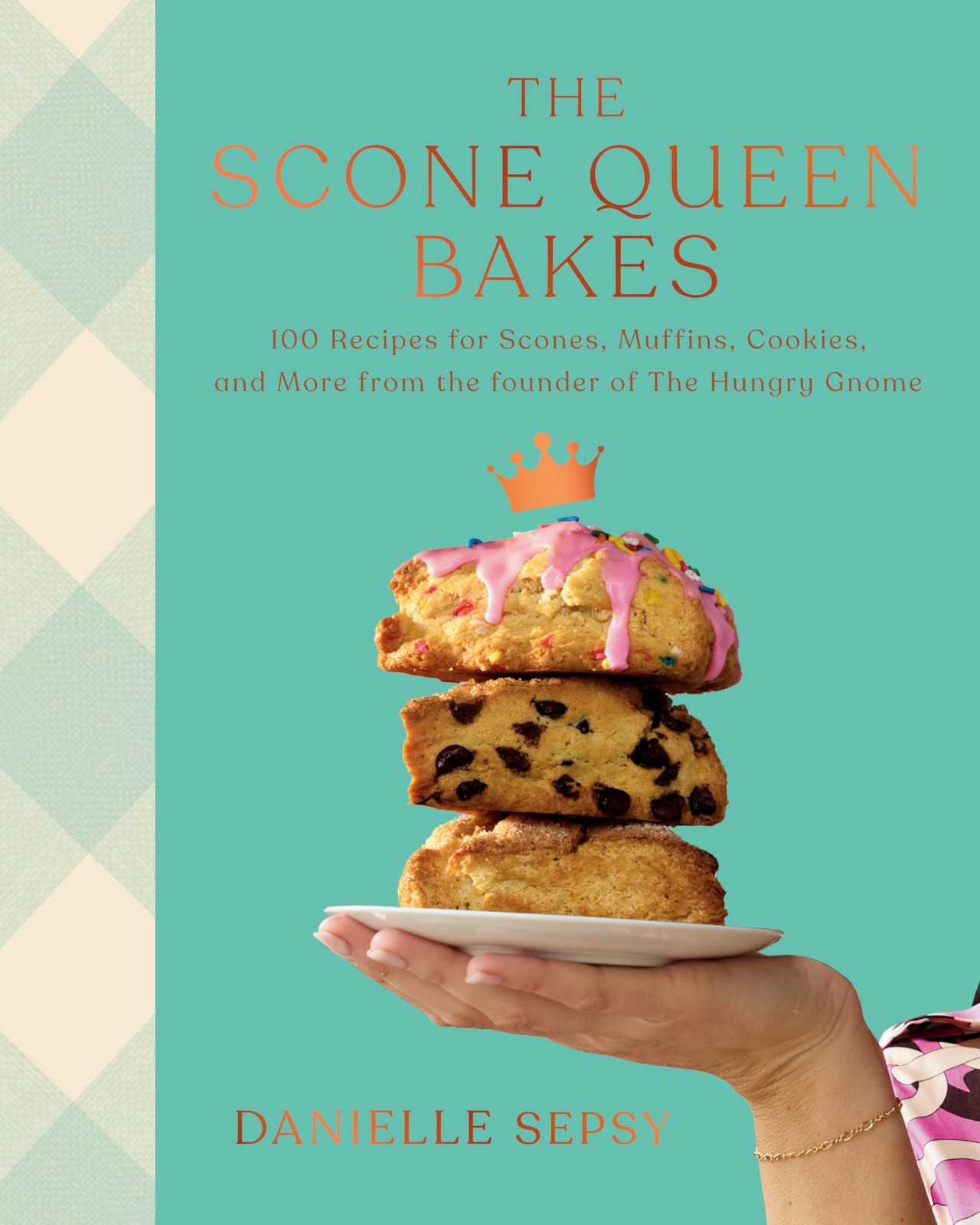 The Scone Queen Bakes: 100 Recipes for Scones, Muffins, Sky/Pale blue