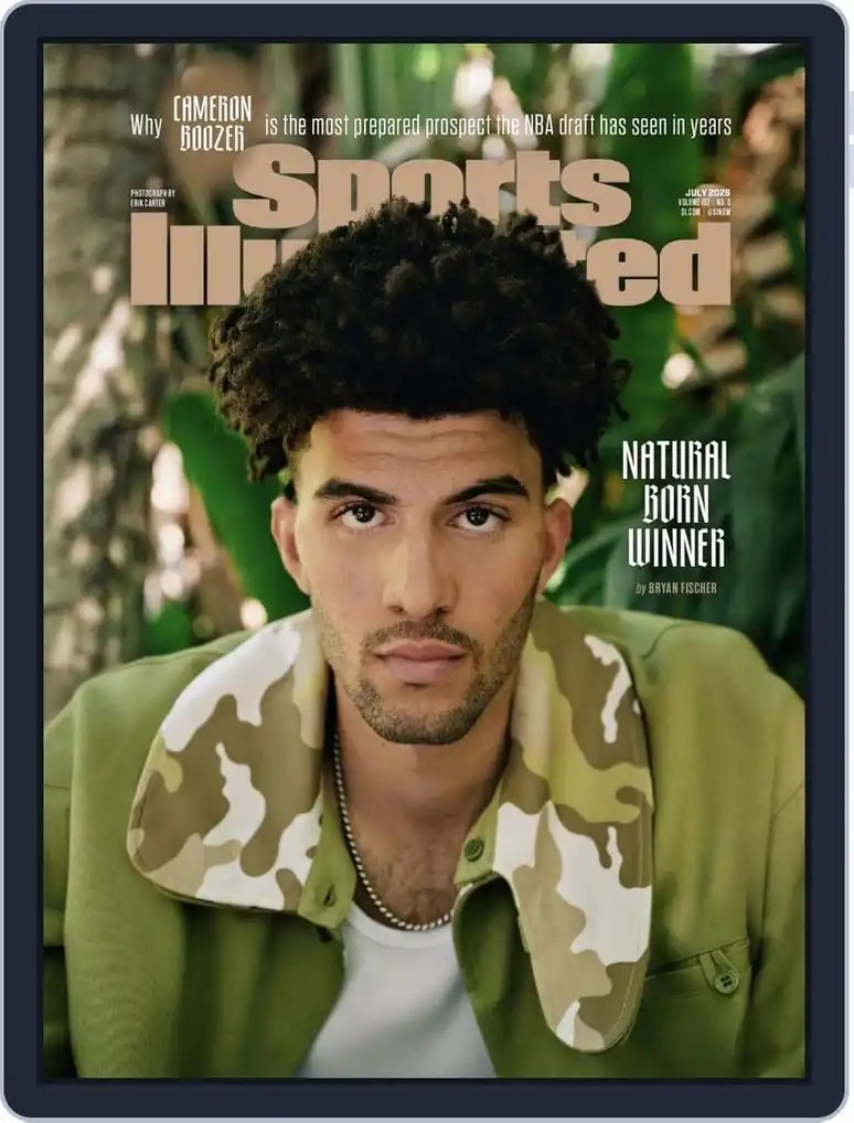 SPORTS ILLUSTRATED-JULY 2026-CAMERON BOOZER-NEW-FAST SHIPPING