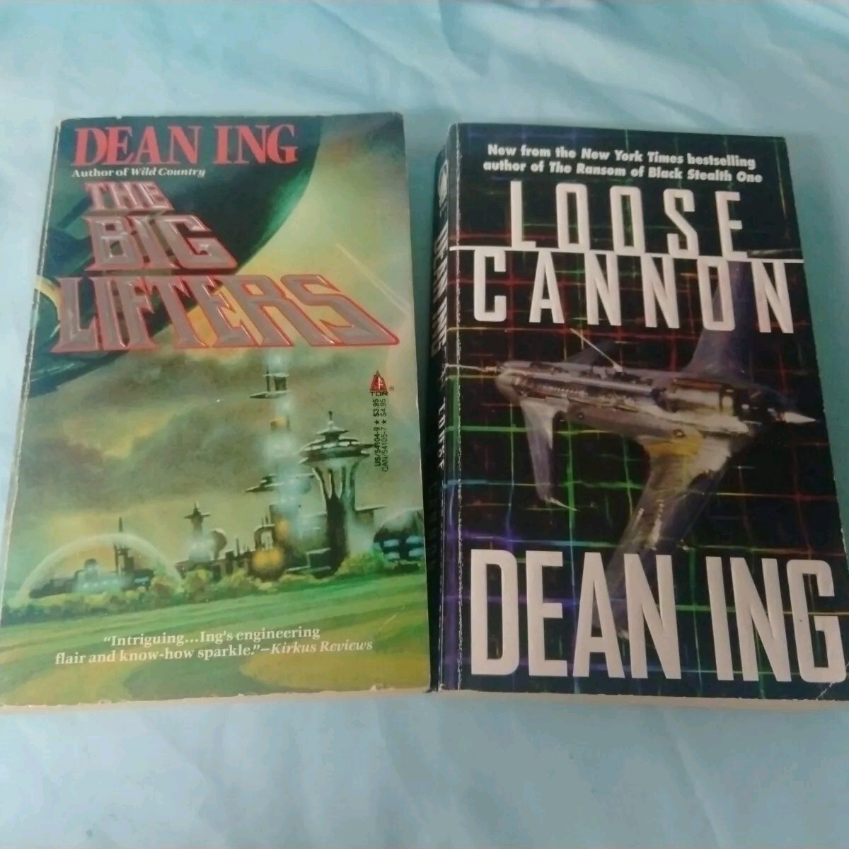 dean ing book lot Of 2 Loose Cannon The Big Lifters Paperback Science Fiction