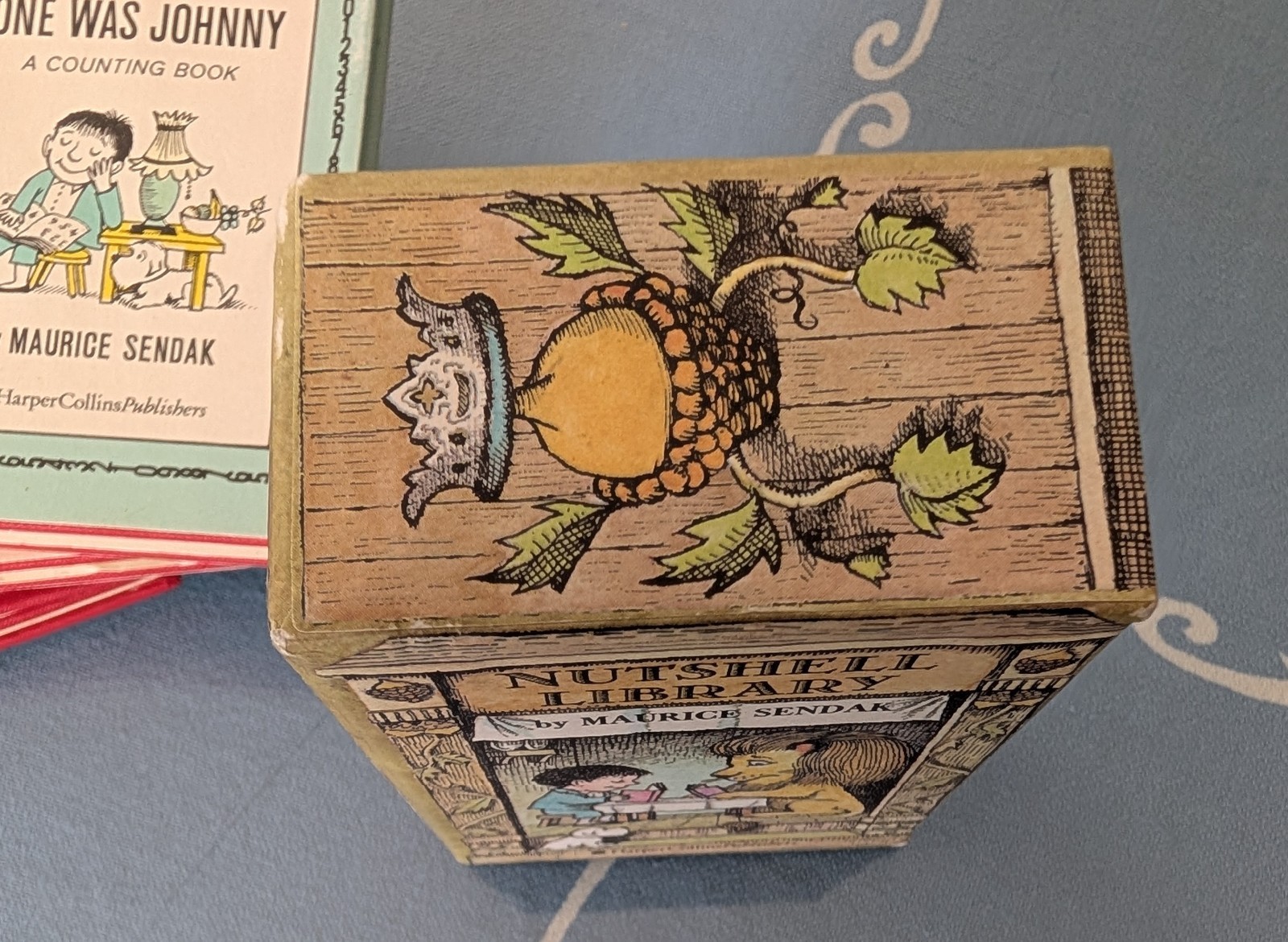 Maurice Sendak Nutshell Library 4 Mini Book Set Box HarperCollins Vintage