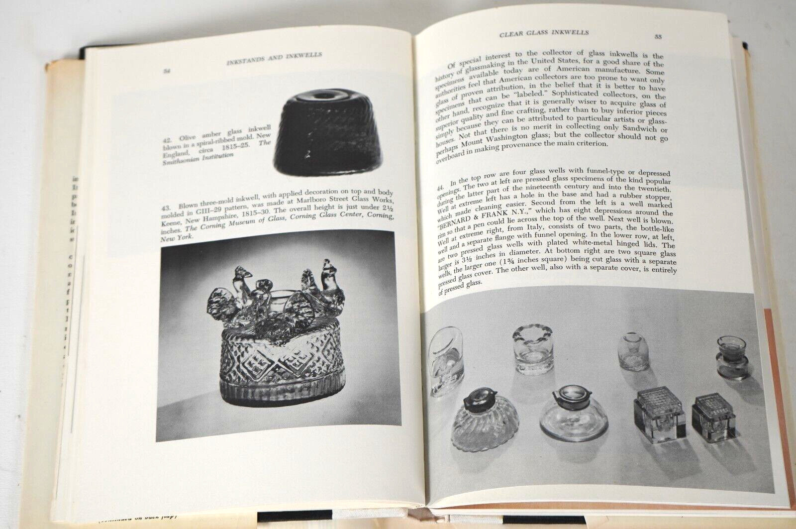SOIC Inkstands & Inkwells Book 205 Pages B&W /Color by Betty & Ted Rivera #INK39