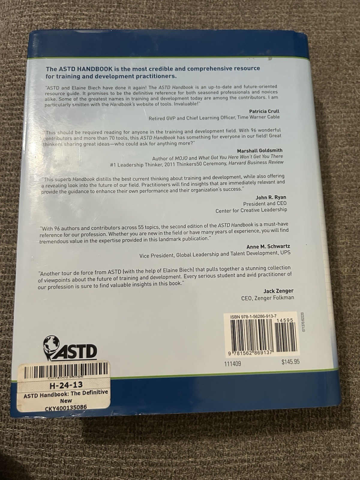 ASTD Handbook : The Definitive Reference for Training and Development