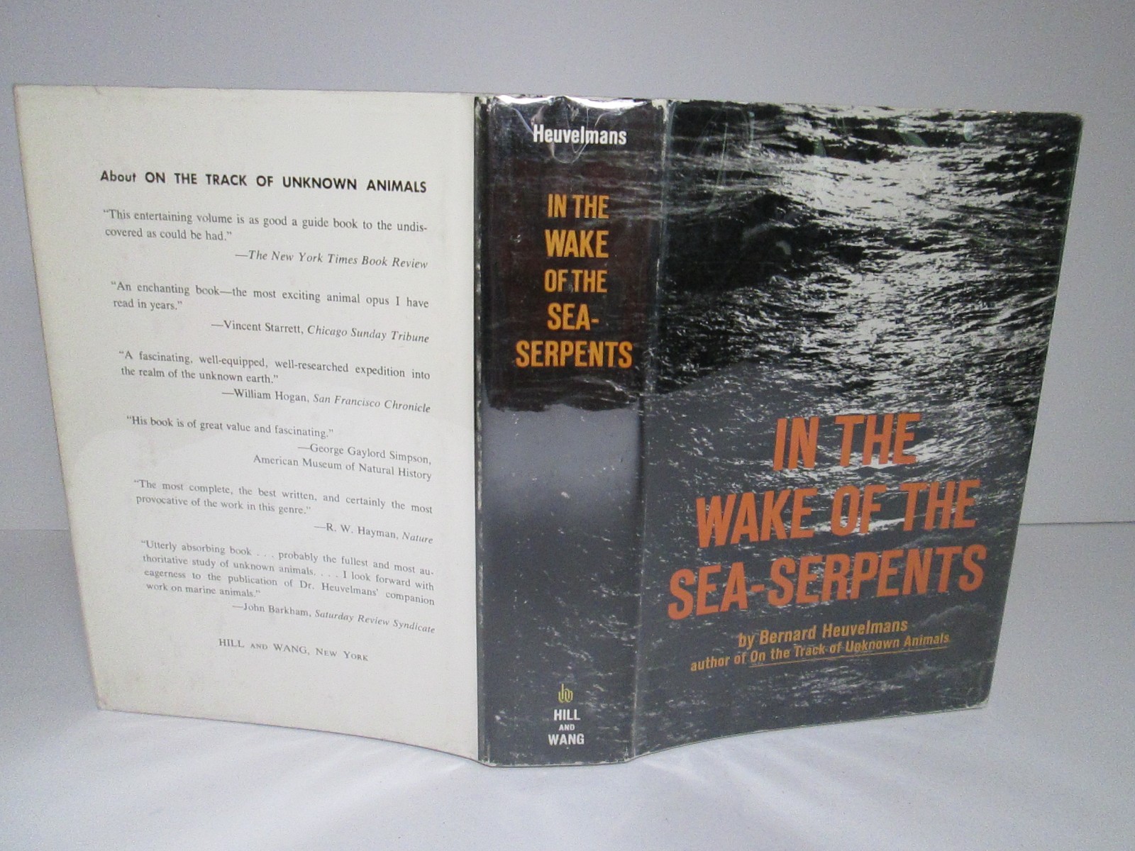In The Wake Of The Sea Serpents Bernard Heuvelmans 1968 1st US ED Cryptozoology