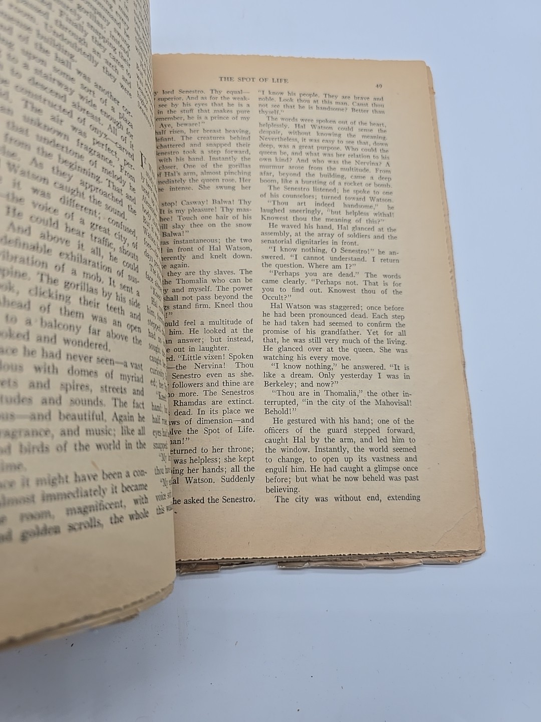 1941 vintage FAMOUS FANTASTIC MYSTERIES pulp magazine