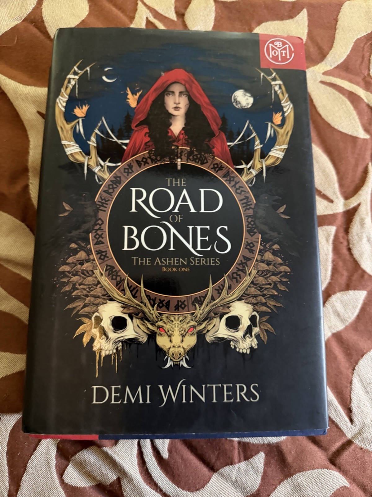 BOT 2023 Road Of Bones, Demi Winters Hardcover Book With Dust Jacket