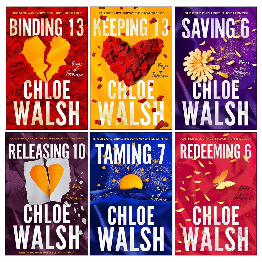 Boys of Tommen 6 Books Set Binding Keeping Saving Redeeming Taming Releasing