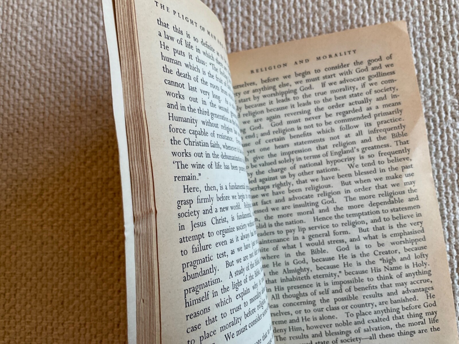 Plight of Man and the Power of God 1972 Printed UK by Martyn Lloyd Jones