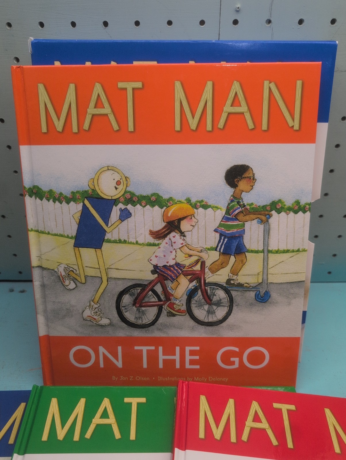 MAT MAN Learning Without Tears By Jan Z. Olsen 4 Book Box Set ~ Hardcover – NOB