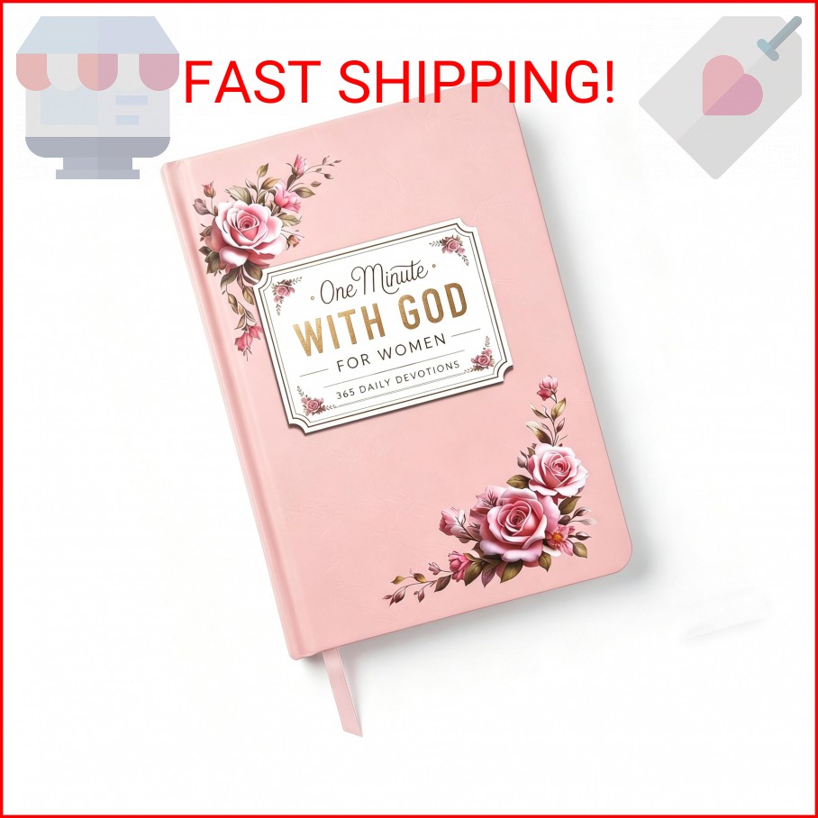 One Minute With God for Women: 2026 Women&rsquo;s Daily Devotional & Prayer Journal –