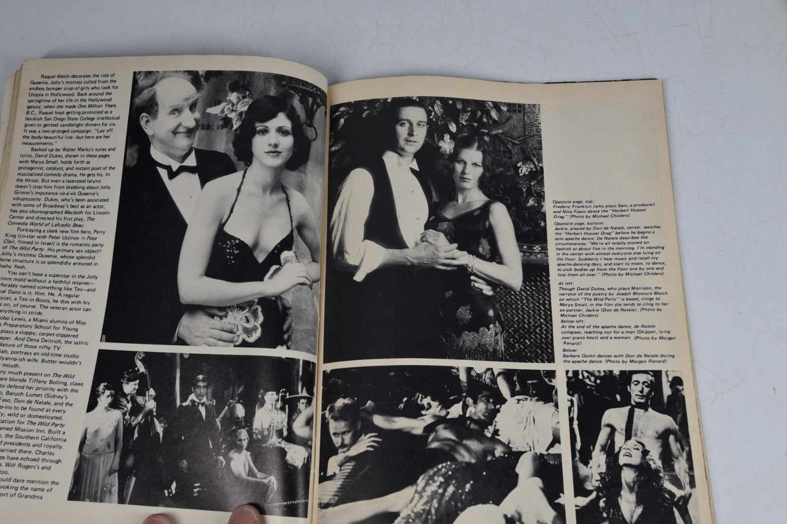 Vintage After Dark Magazine Nov 1974 Raquel Welch Wild Party Gay Interest LGBTQ