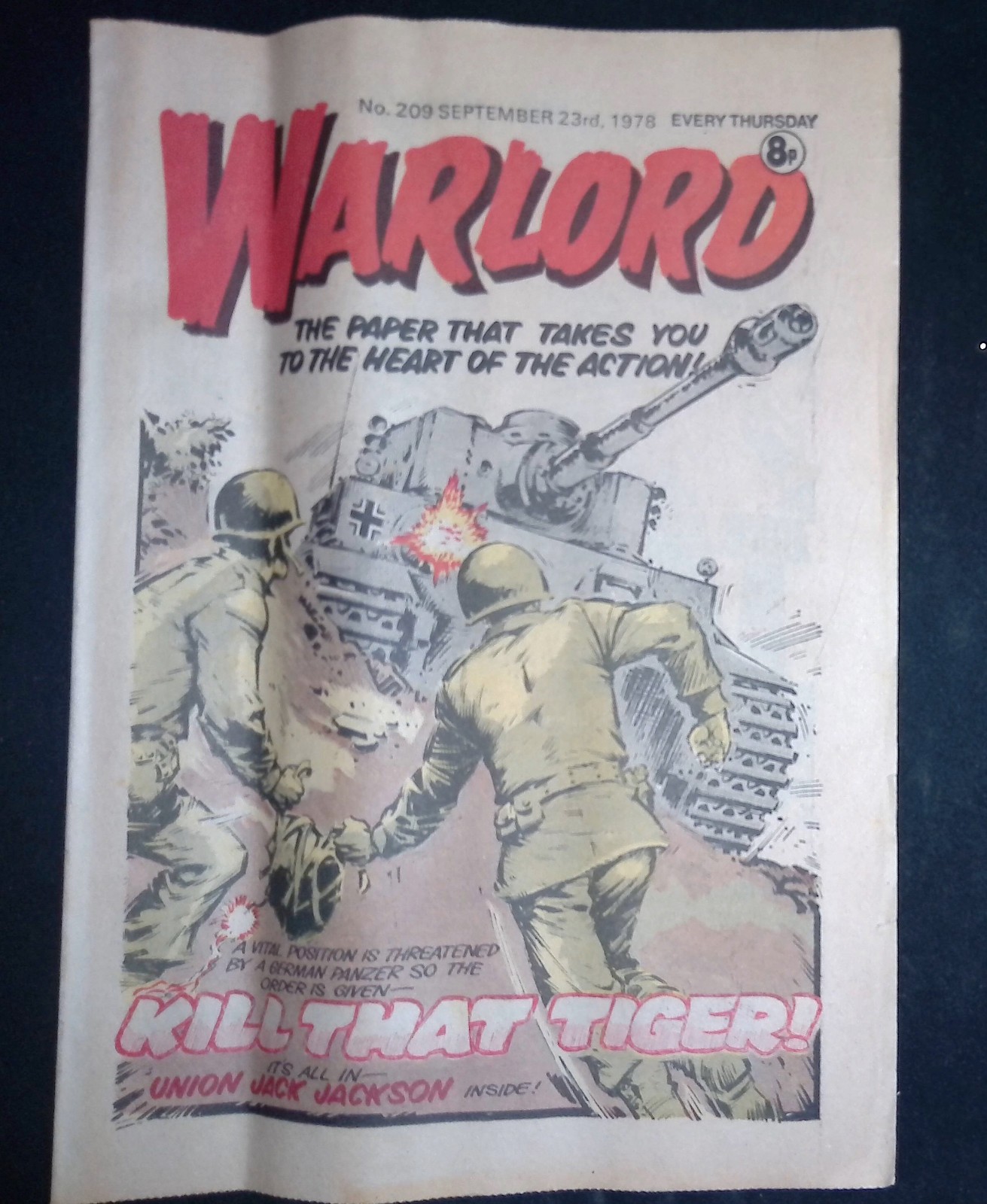 Warlord #209 September 234d 1978 VG