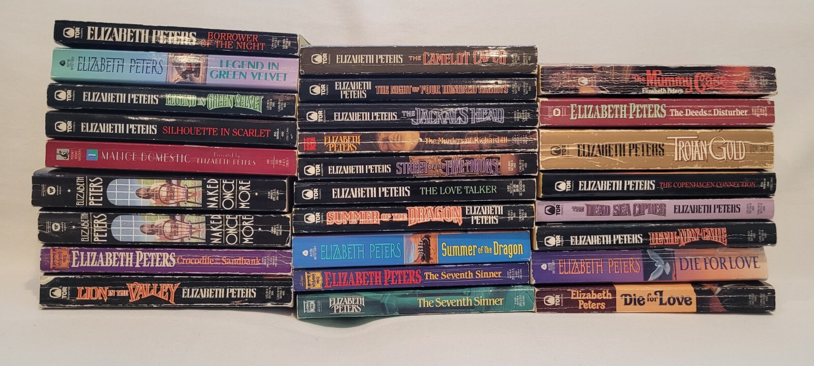 Lot of Mystery Books by Author Elizabeth Peters…PICK 1 or more titles, PB&rsquo;s