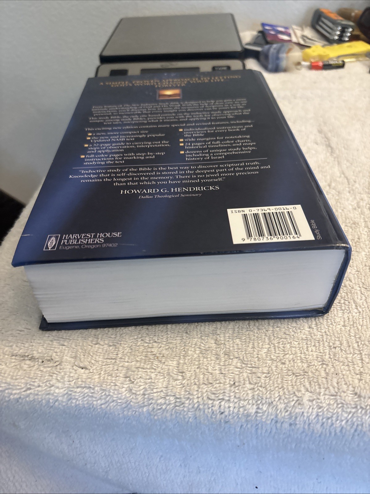 NASB Inductive Study BIBLE 2000 Hardcover 1995 Text Kay Arthur Color