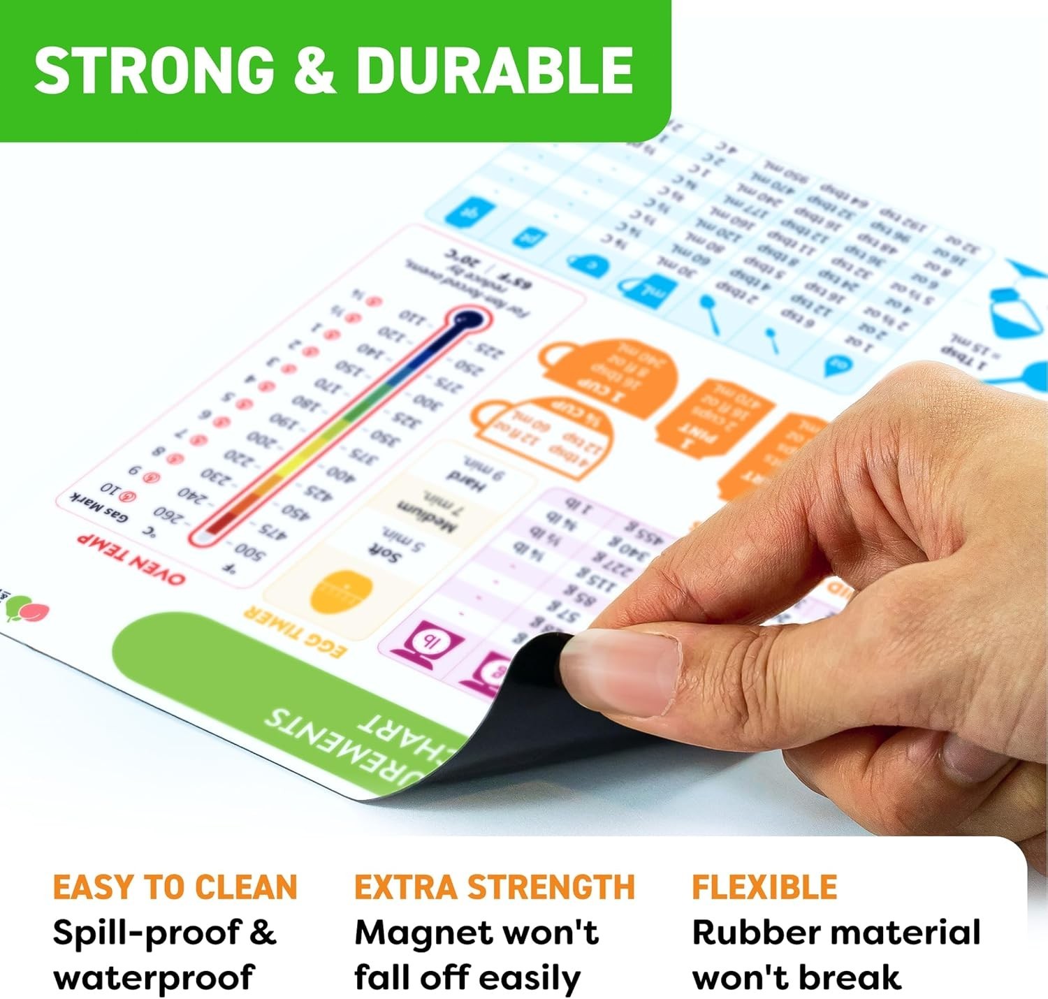 Kitchen Conversion Chart Magnet Baking Supplies Cooking Gadgets Kitchen Gift