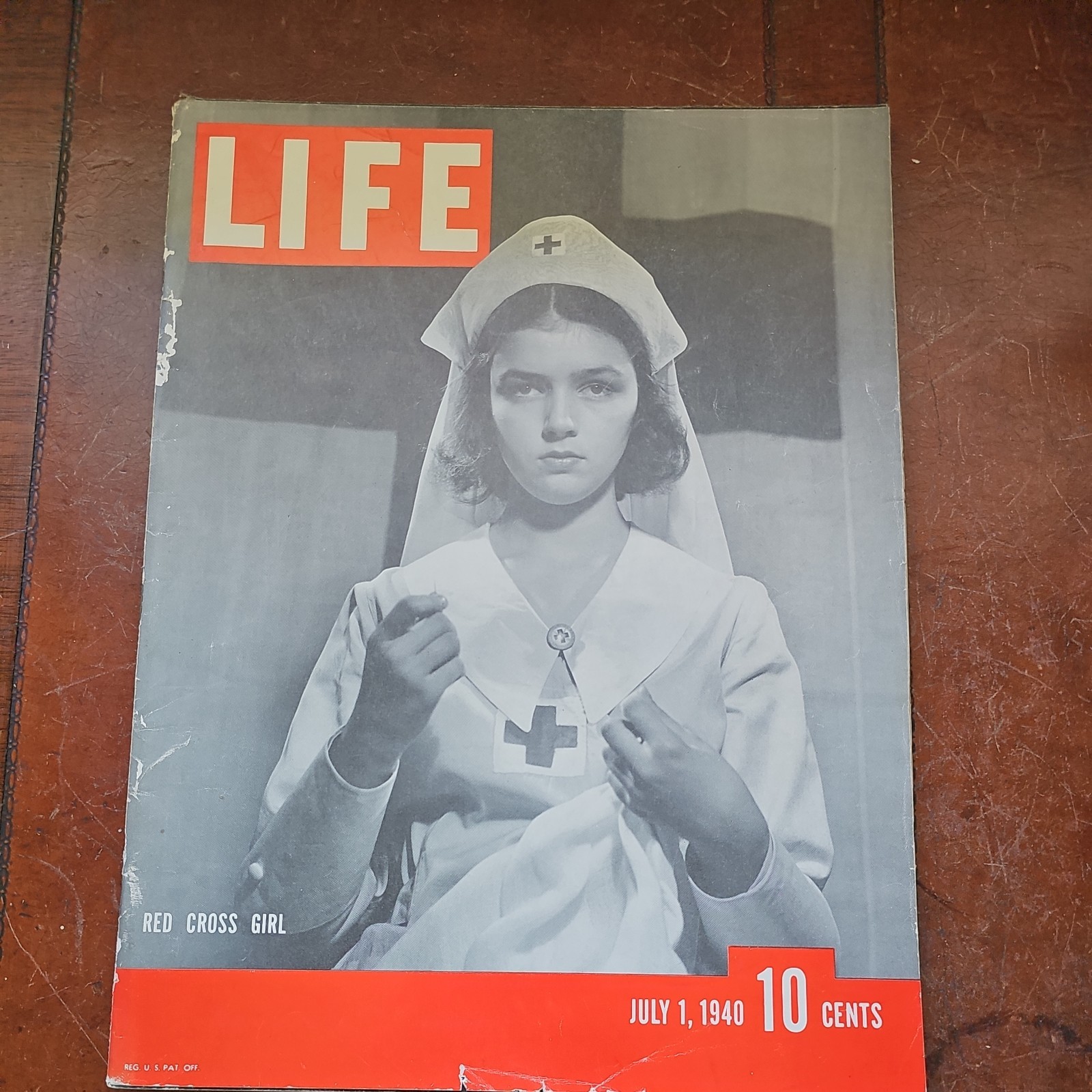 LIFE Magazine July 1, 1940 Red Cross Girl, WWII, Joe Louis Wins 11th Fight