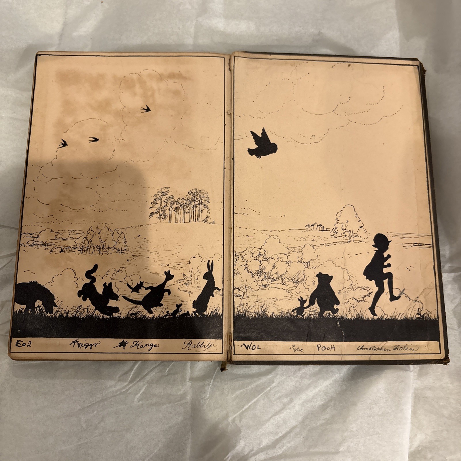 The House at Pooh Corner, A.A.Milne,1928 Deluxe TRUE Stated First Edition Winnie