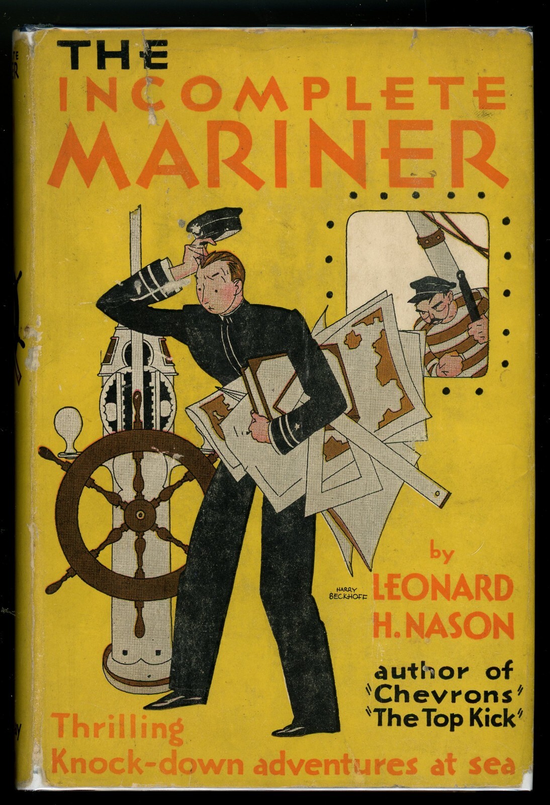The Incomplete Mariner. Leonard Nason (1929). Merchant Marine Fiction.