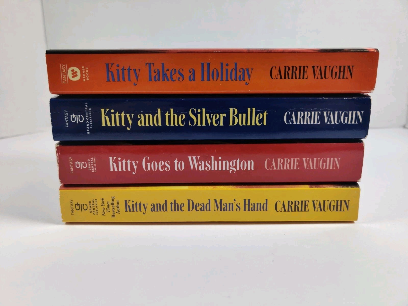 Lot of 4 Carrie Vaughn: Kitty Paperback Novels Supernatural